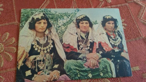 Cartolina illustrata donne - illustrata, in